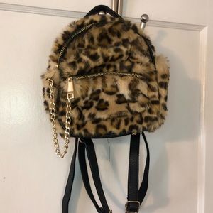 Cheetah Pring Mini Backpack
